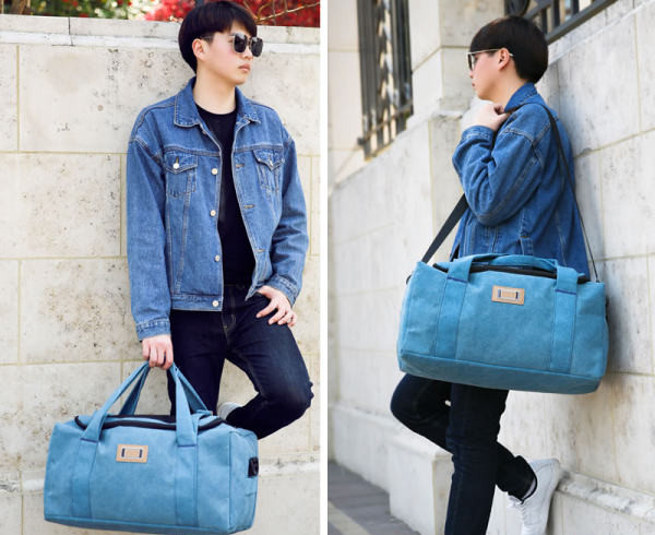 Audekla ceļojumu soma