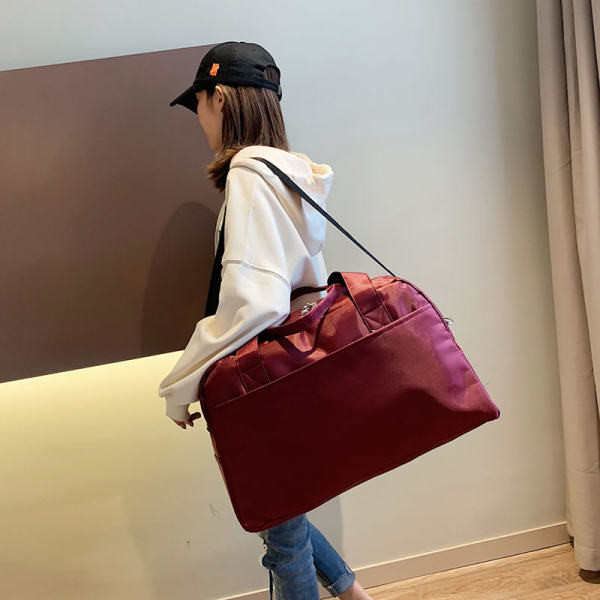 Audekla ceļojumu soma piemērota vīriešiem un sievietēm