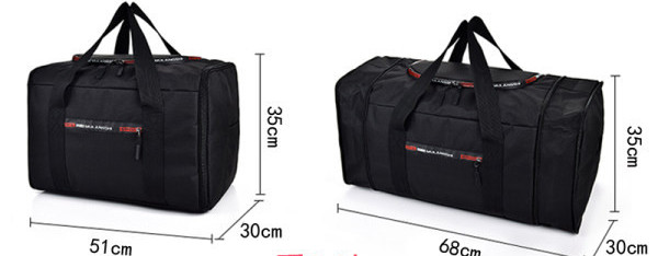 Ceļojumu soma - tekstila ar rokturi