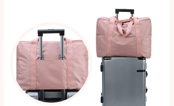 Caurspīdīga rokas soma - divās krāsās