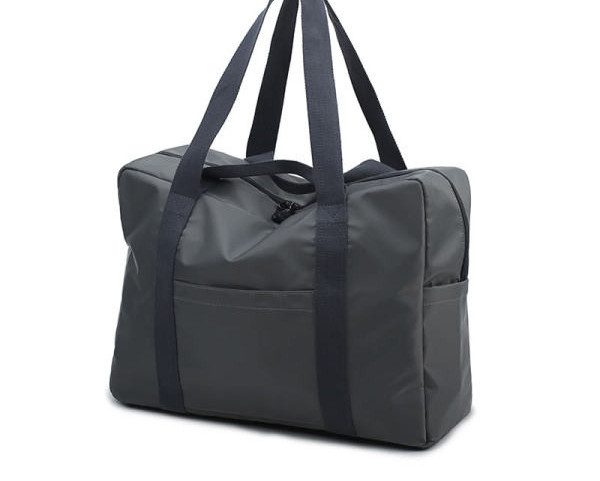 Caurspīdīga rokas soma - divās krāsās