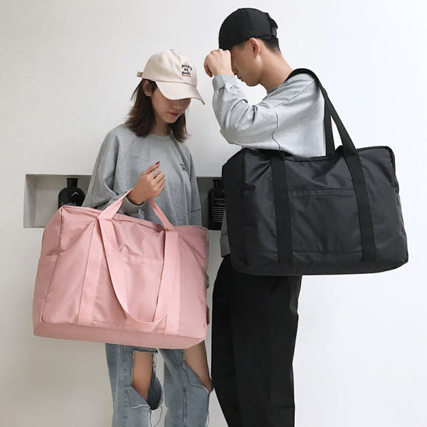 Caurspīdīga rokas soma - divās krāsās