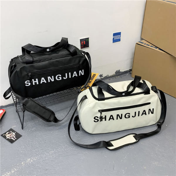 Casual τσάντα με γράμματα και χερούλι