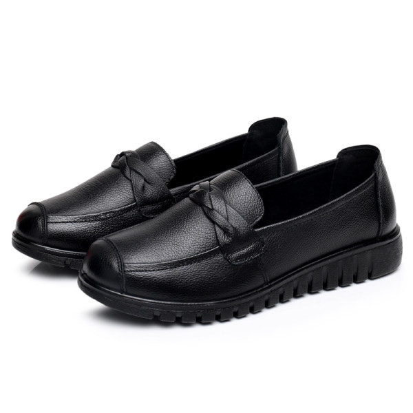 Eko ādas mokasīni ar plakanu zoli