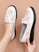 Γυναικεία μοκασίνια  αναπνεύσιμα  με κορδέλα