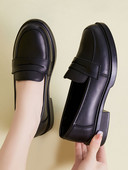 Γυναικεία μοκασίνια από οικολογικό δέρμα, casual μοντέλο