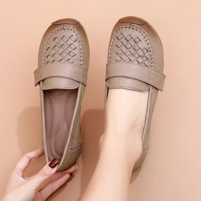 Női mokaszinok öko bőrből