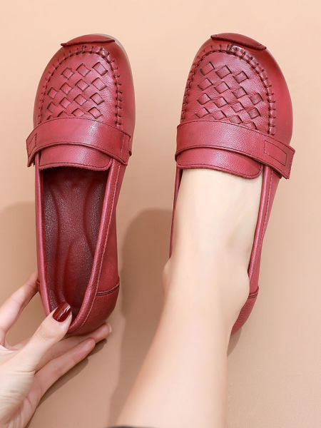 Női mokaszinok öko bőrből