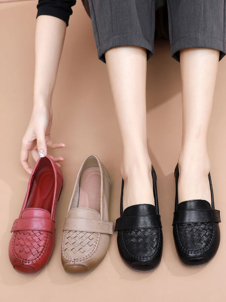 Női mokaszinok öko bőrből