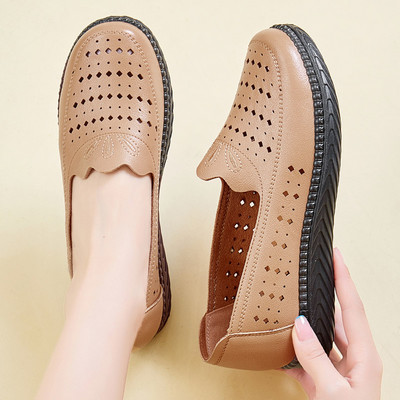 Ležerne mokasine s ravnim potplatom za žene