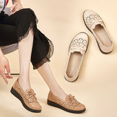 Ikdienas raksta sieviešu mokasīni ar lentīti