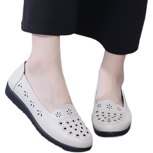 Sieviešu mokasīni no eko ādas, ikdienas modelis