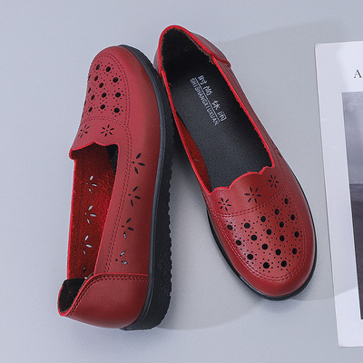 Sieviešu mokasīna tipa apavi no eko ādas, ikdienas modelis