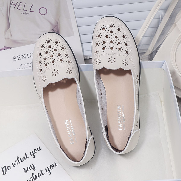 Sieviešu mokasīna tipa apavi no eko ādas, ikdienas modelis