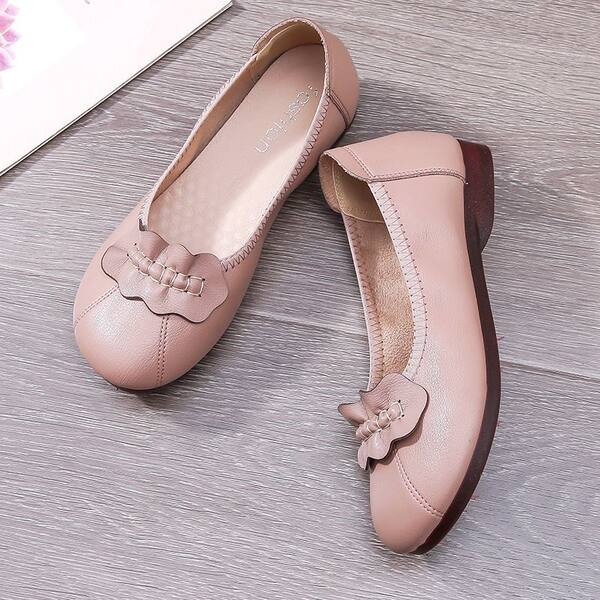 Sieviešu mokasīni no eko ādas ar plakanu zoli