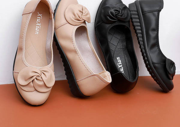 Női mokaszinok öko bőrből - két színben