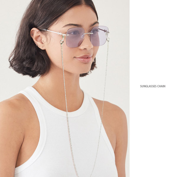 Αλυσίδα για γιαλιά σε ασημί και χρυσό χρώμα