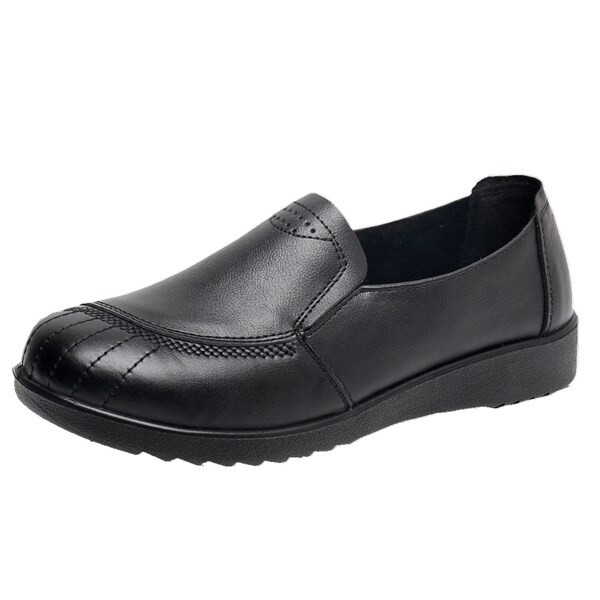 Sieviešu mokasīni no eko ādas ar augstu zoli