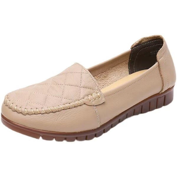 Jauna modeļa retro eko ādas mokasīni sievietēm