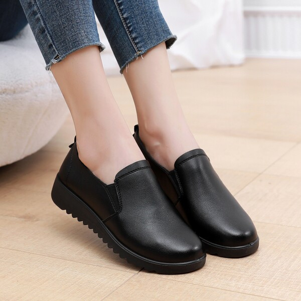 Női mokaszin tiszta modell béléssel