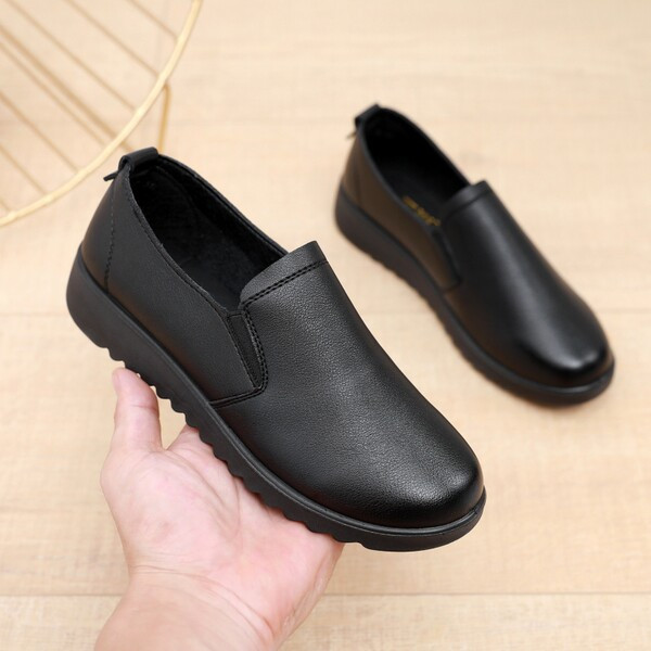 Női mokaszin tiszta modell béléssel