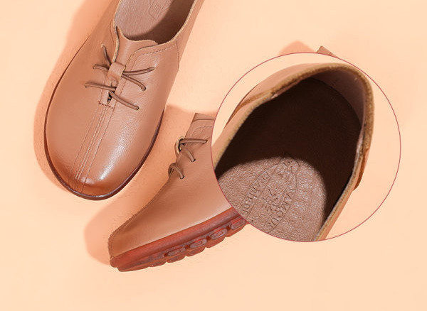 Ikdienas sieviešu mokasīni no eko ādas un plakanas zoles