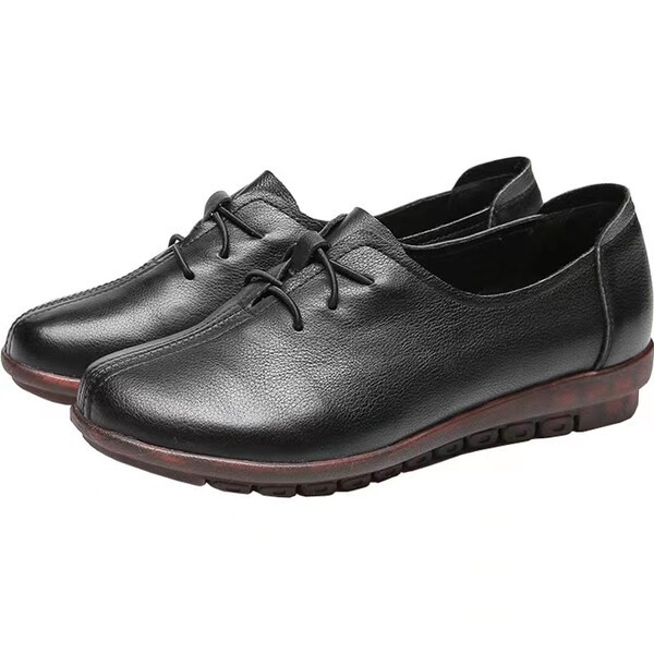 Ikdienas sieviešu mokasīni no eko ādas un plakanas zoles