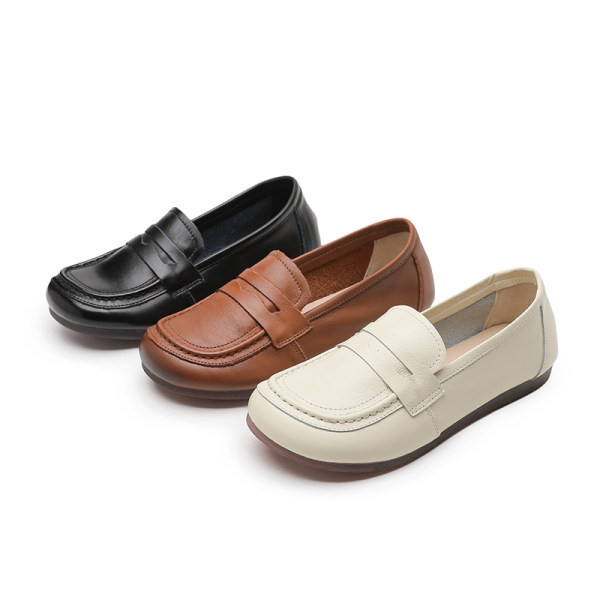 Jauna modeļa mokasīni sievietēm no mākslīgās ādas