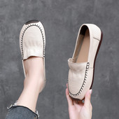 Sieviešu mokasīni ar plakanu zoli ikdienas modeli