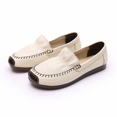 Sieviešu mokasīni ar plakanu zoli ikdienas modeli