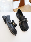 Retro modeļa dāmu mokasīni ar lentīti