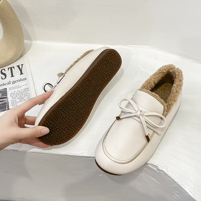 Γυναικεία χειμωνιάτικα μοκασίνια με φόδρα