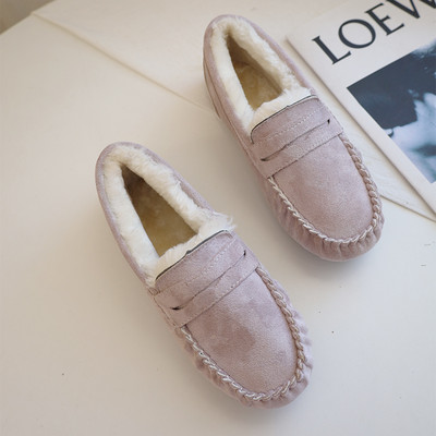 Jauna modeļa ziemas mokasīni no eko zamšādas ar biezu samta oderi