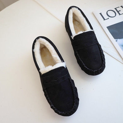 Jauna modeļa ziemas mokasīni no eko zamšādas ar biezu samta oderi