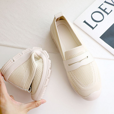 Sieviešu mokasīni ar sietu