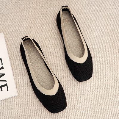 Γυναικεία μοκασίνια casual μοντέλο με επίπεδη σόλα