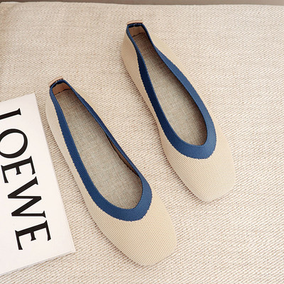 Γυναικεία μοκασίνια casual μοντέλο με επίπεδη σόλα