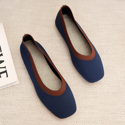 Γυναικεία μοκασίνια casual μοντέλο με επίπεδη σόλα