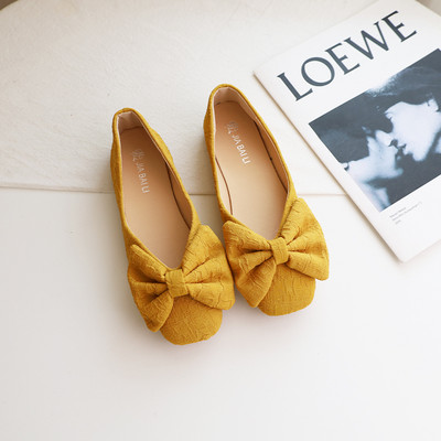 Γυναικεία μοκασίνια - με κορδέλα