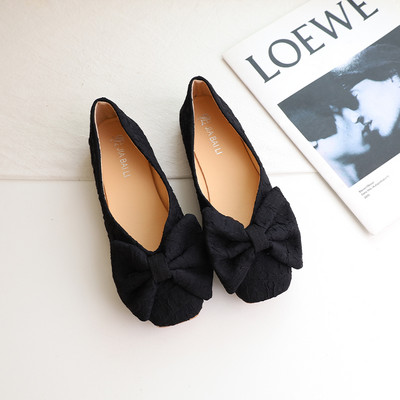 Γυναικεία μοκασίνια - με κορδέλα