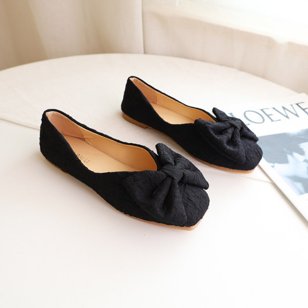 Γυναικεία μοκασίνια - με κορδέλα