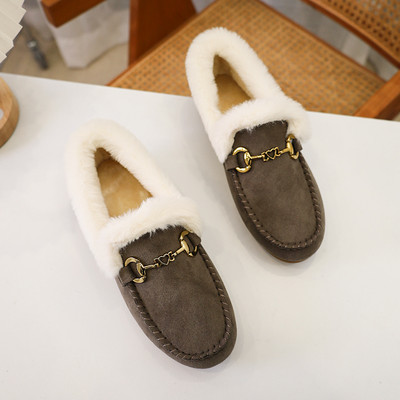 Ženske mokasine s postavom i kopčom