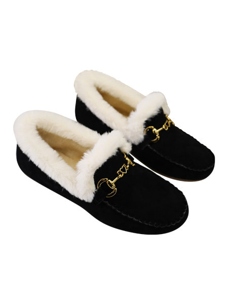 Ženske mokasine s postavom i kopčom