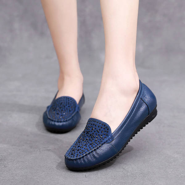 Női alkalmi műbőr naplopók kövekkel