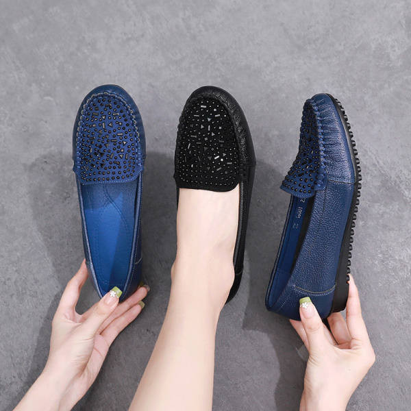 Női alkalmi műbőr naplopók kövekkel