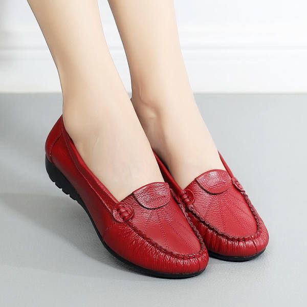 Sieviešu mokasīni - izgatavoti no eko ādas