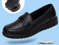 Sieviešu ādas neslīdoši mokasīni