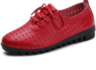 Női alkalmi fűzős Eco bőr cipők