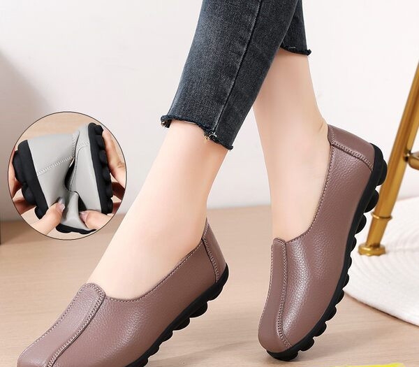 Ženski casual model mokasina od eko kože