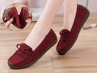 Moteriški mokasinai – zomša su kaspinu